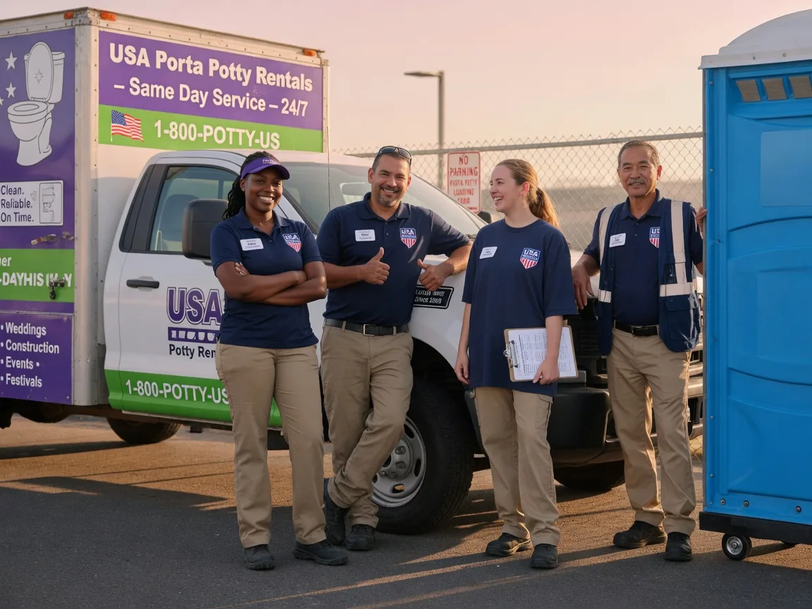 Porta Potty Rental company in Gnadenhutten, OH