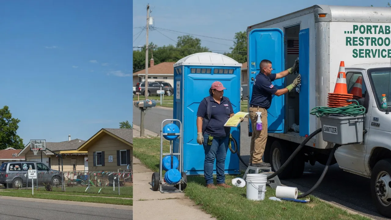 Portable Toilet Rental in Gnadenhutten, OH near me